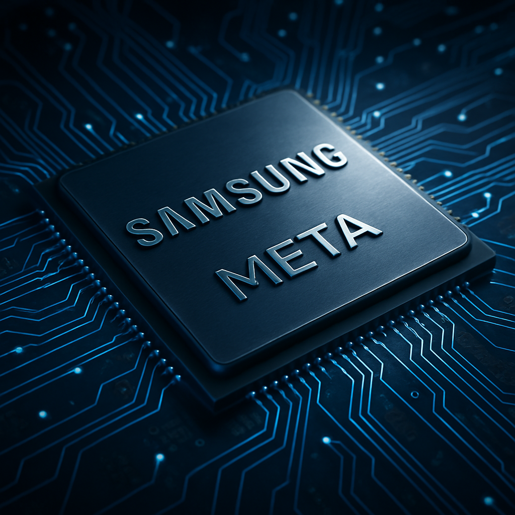 Meta inwestuje 6,5 mld USD w chipy AI 2nm od Samsunga