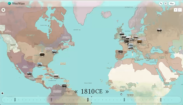 Google Street View dla wydarzeń historycznych z obrazami GPT