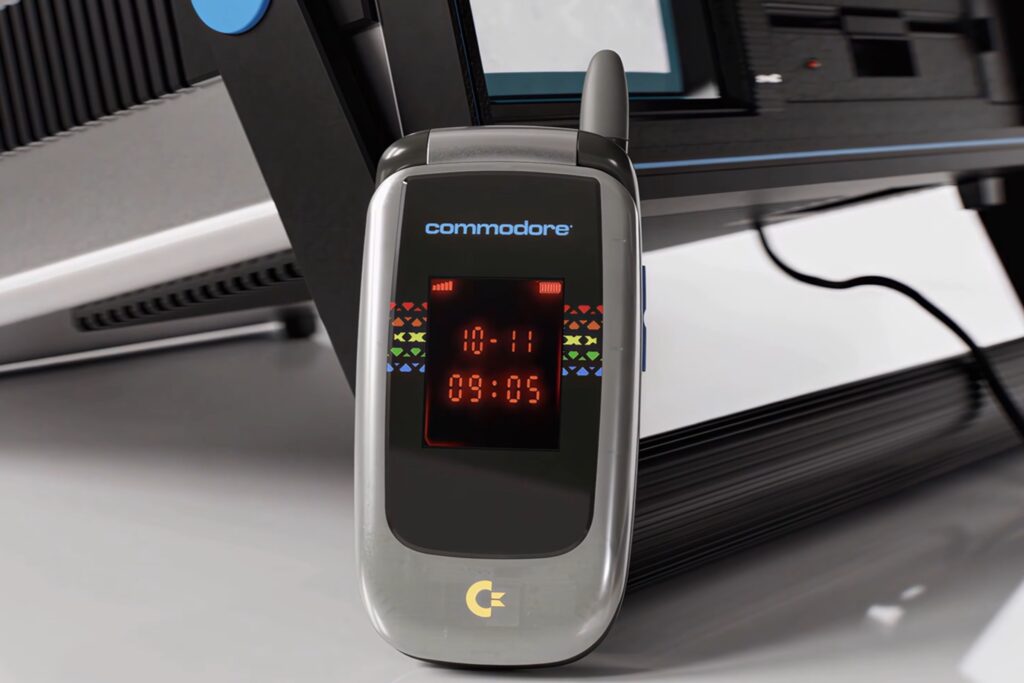 Commodore wraca z retro telefonem z klapką Callback 8020