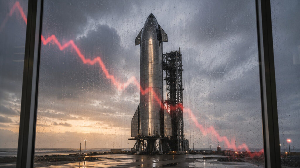 SpaceX z problemami – akcje spadły poniżej ceny z debiutu na NASDAQ