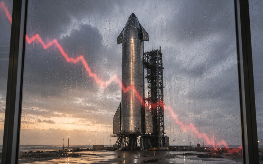SpaceX z problemami – akcje spadły poniżej ceny z debiutu na NASDAQ