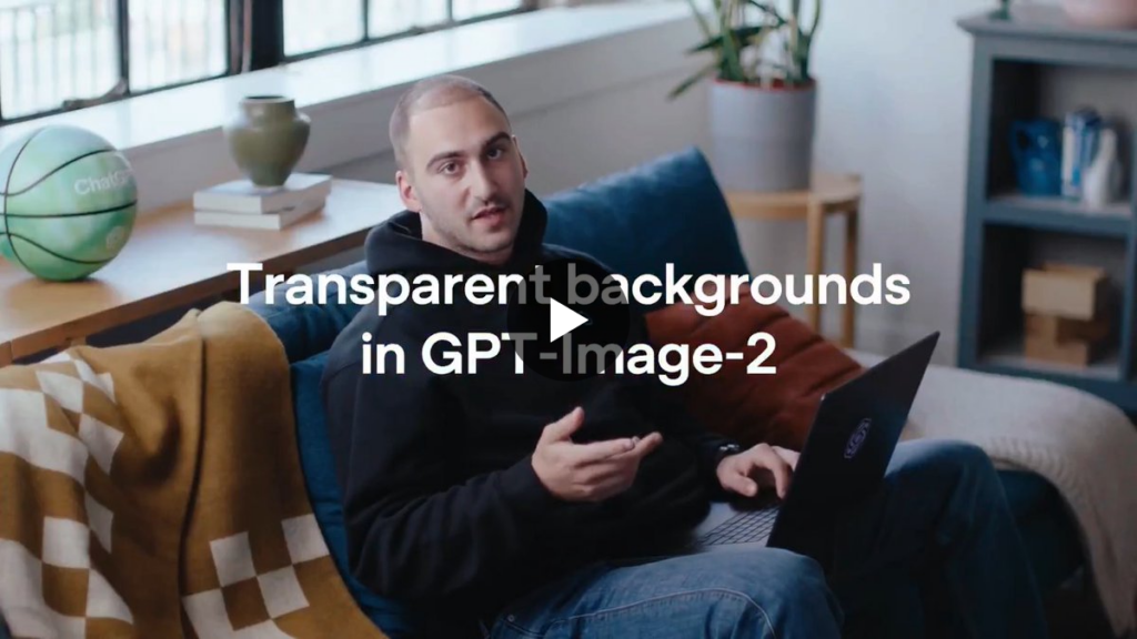 API GPT-Image-2 od OpenAI obsługuje teraz przezroczyste tła