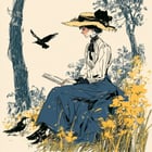 Styl vintage w Midjourney V8.2 – edytorskie ilustracje bez efektu AI