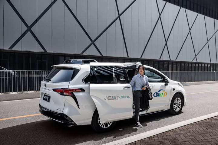 Pony.AI planuje 4000 robotaksówek poza Chinami