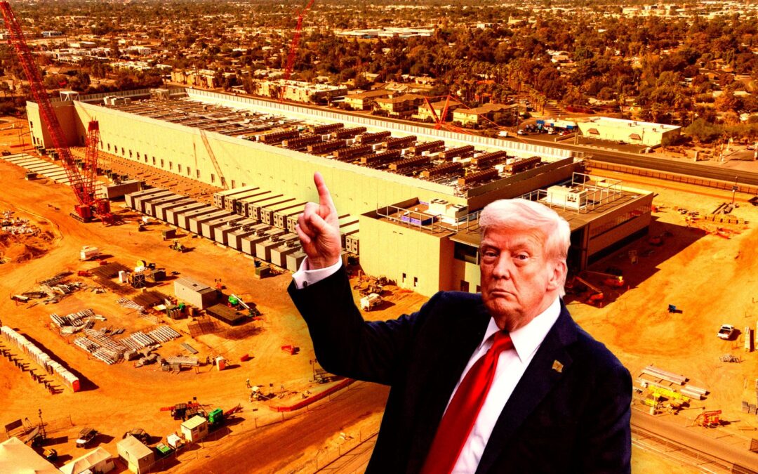 Trump staje w obronie centrów danych mimo powszechnego sprzeciwu społecznego