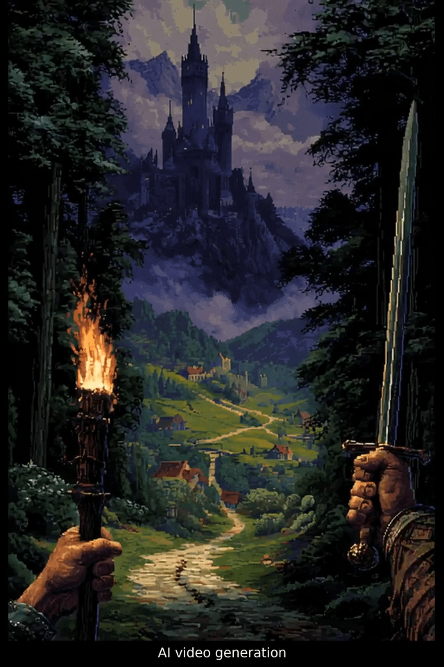 Opus 5.5 odtworzył wirusowy film AI jako grywalny symulator chodzenia z lat 90.