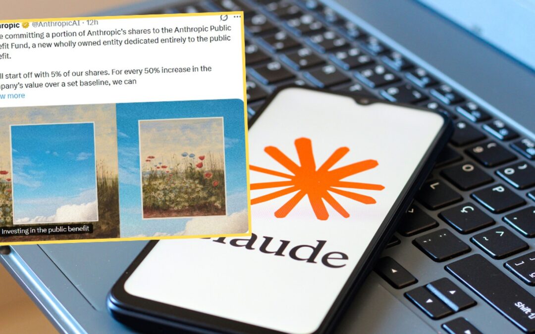 Anthropic przeznaczy 5% akcji na fundusz pożytku publicznego przed IPO