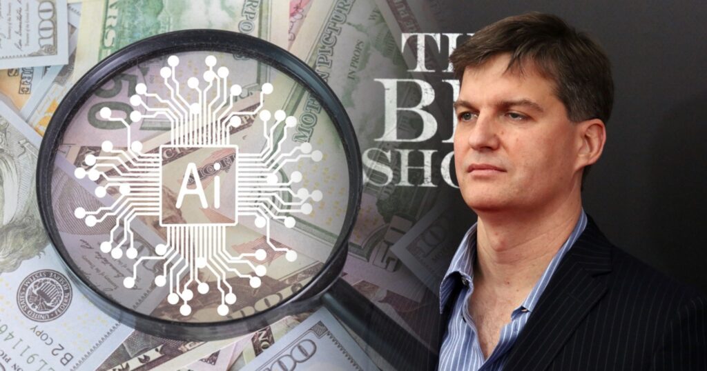 Michael Burry obstawia spadki AI – jego strategia ewoluuje