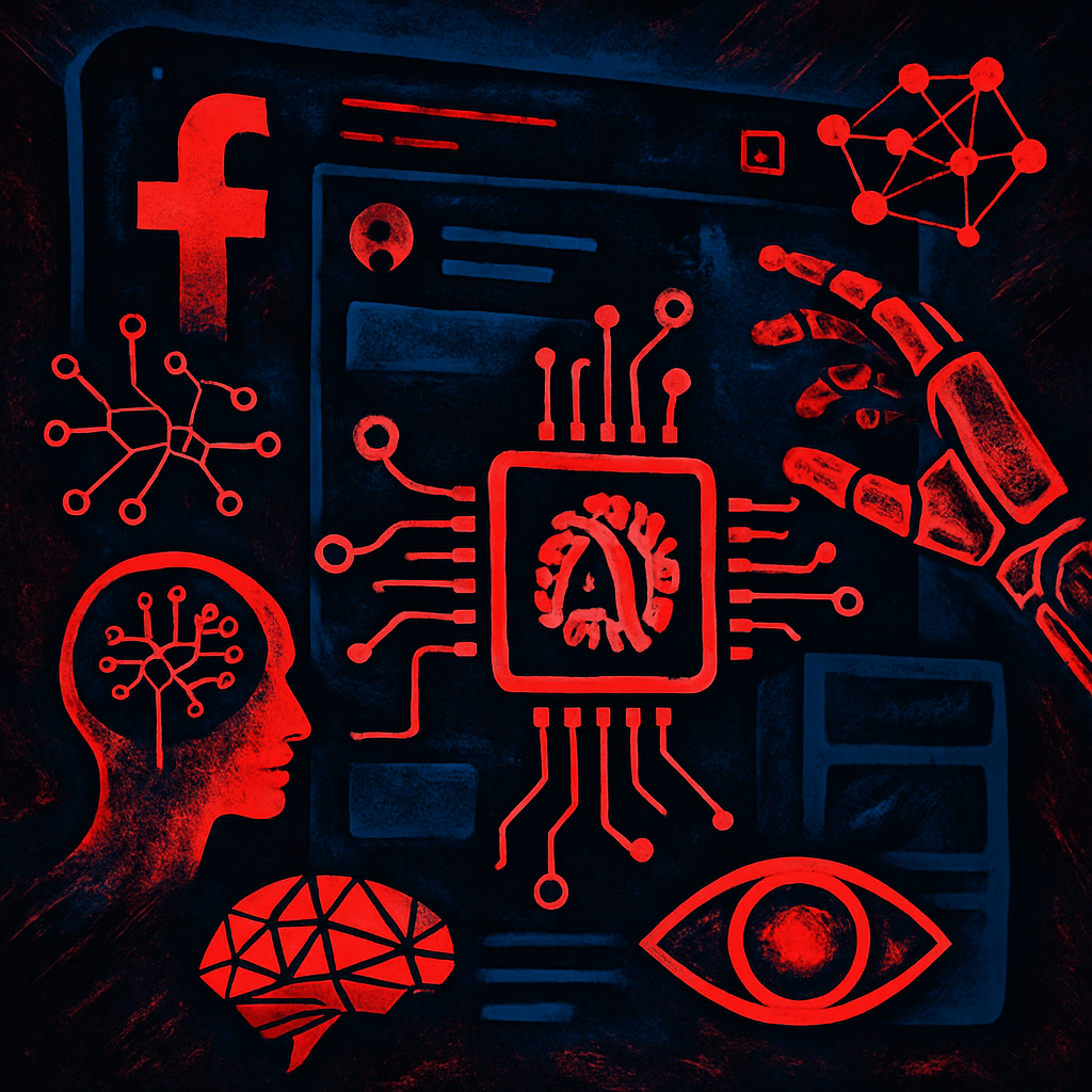 Facebook zdominowany przez treści AI – użytkownicy alarmują