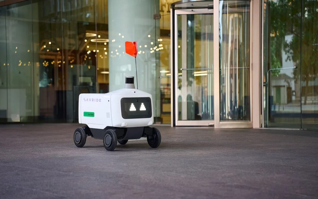 Kobieta aresztowana za blokowanie robota dostawczego Ubera w Filadelfii
