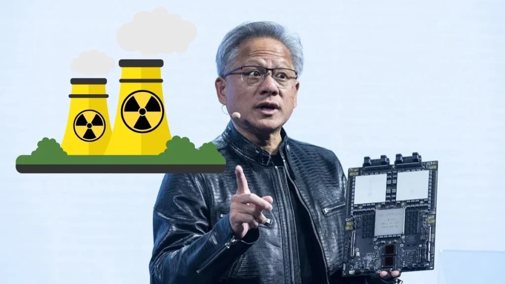 Nvidia chce zamieniać elektrownie jądrowe w centra danych