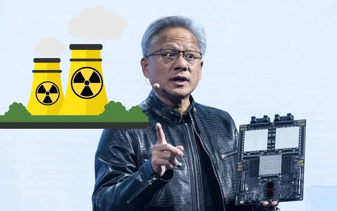 Nvidia chce zamieniać elektrownie jądrowe w centra danych