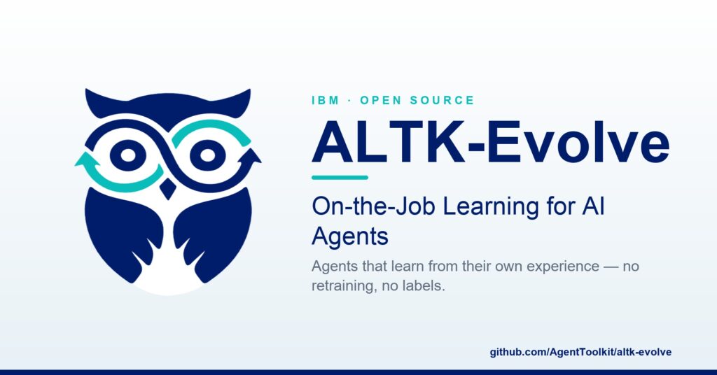 ALTK-Evolve: jak wyuczona pamięć pokonuje konkurencję w obsłudze klienta